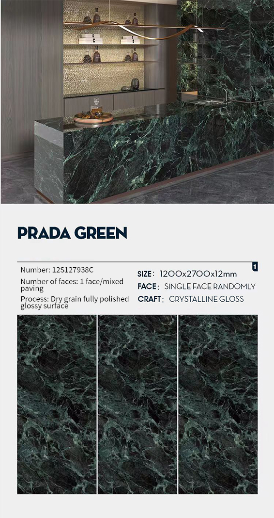 Panda Green MT1324SP Sintered Stone Slabs Polished