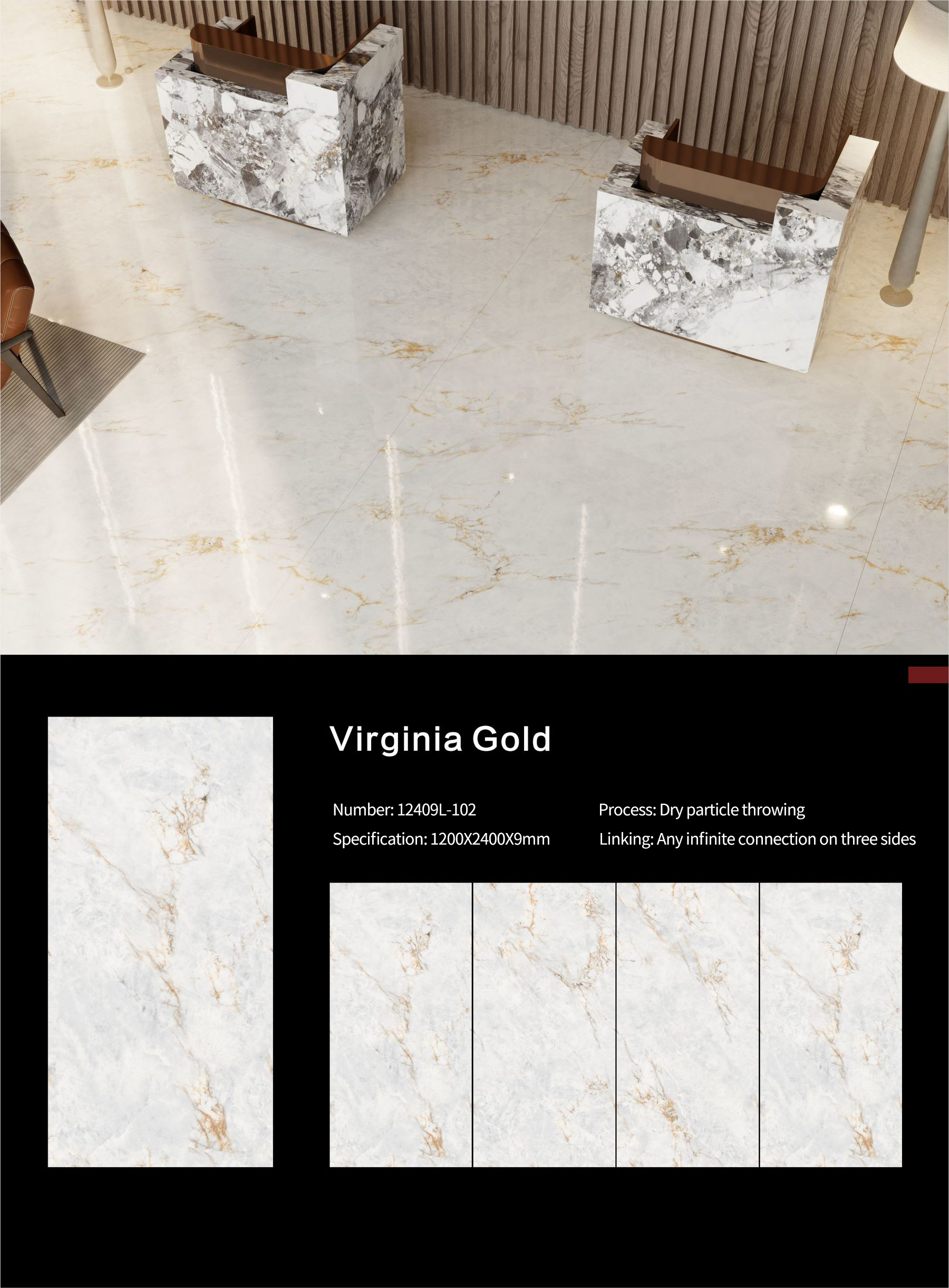 Virginia Gold Sintered Stone Slabs Polished (2)