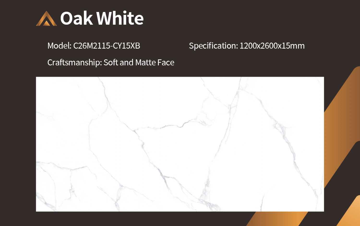 Oak White Sintered Stone Countertops Matt