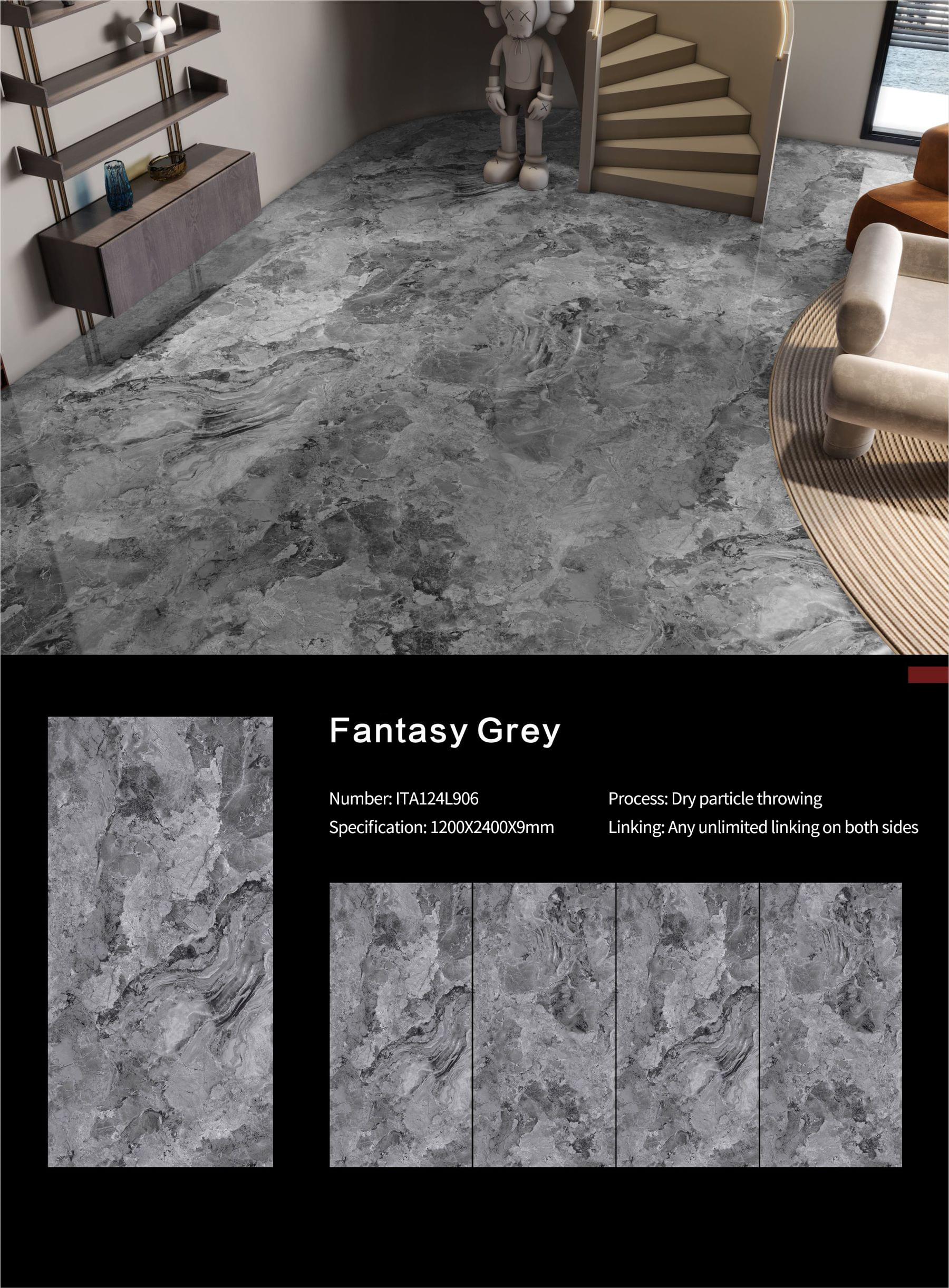 Fantasy Grey Sintered Stone Slabs Polished (2)