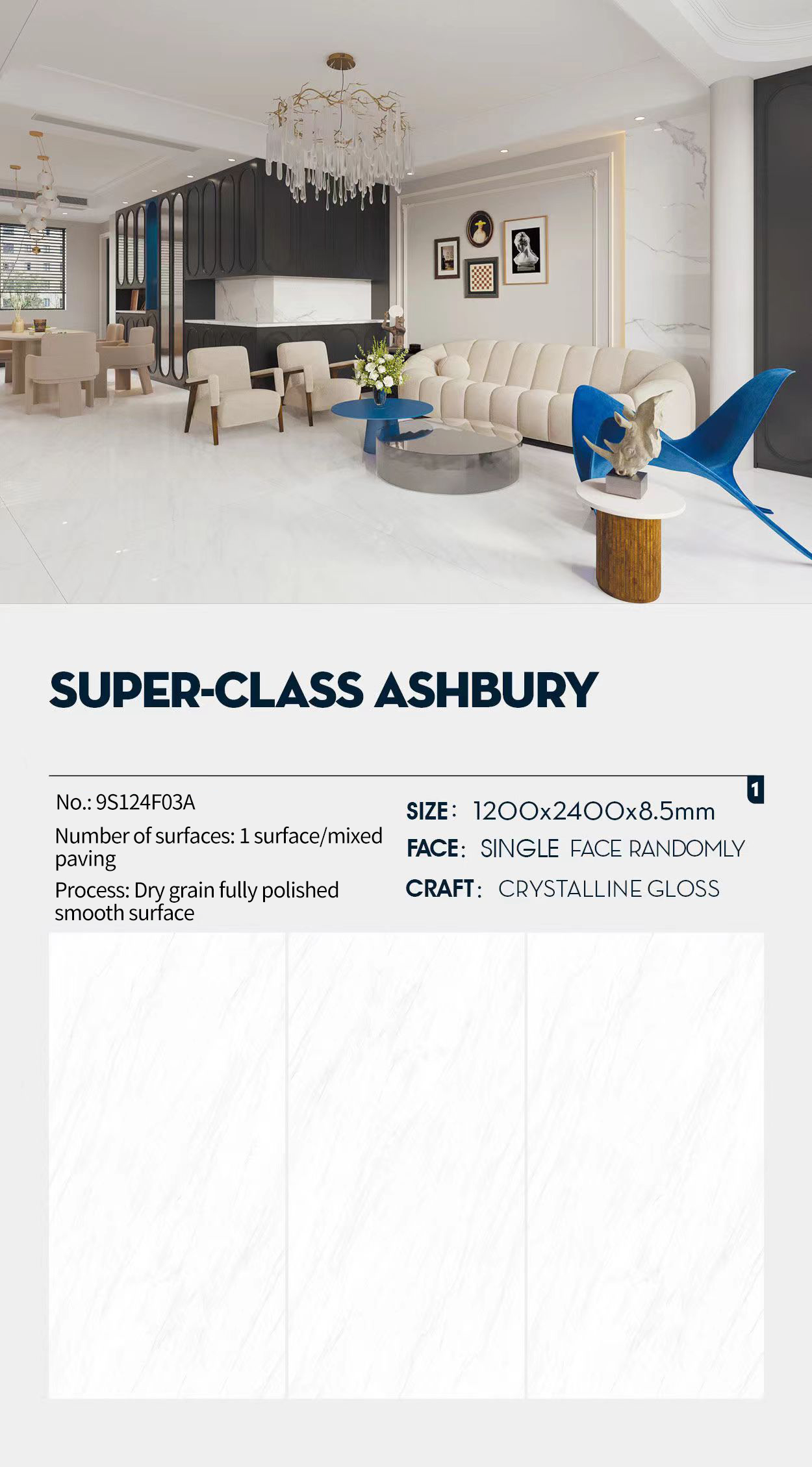 SUPER-CLASS ASHBURY Sintered Stone Slabs Polished (1)