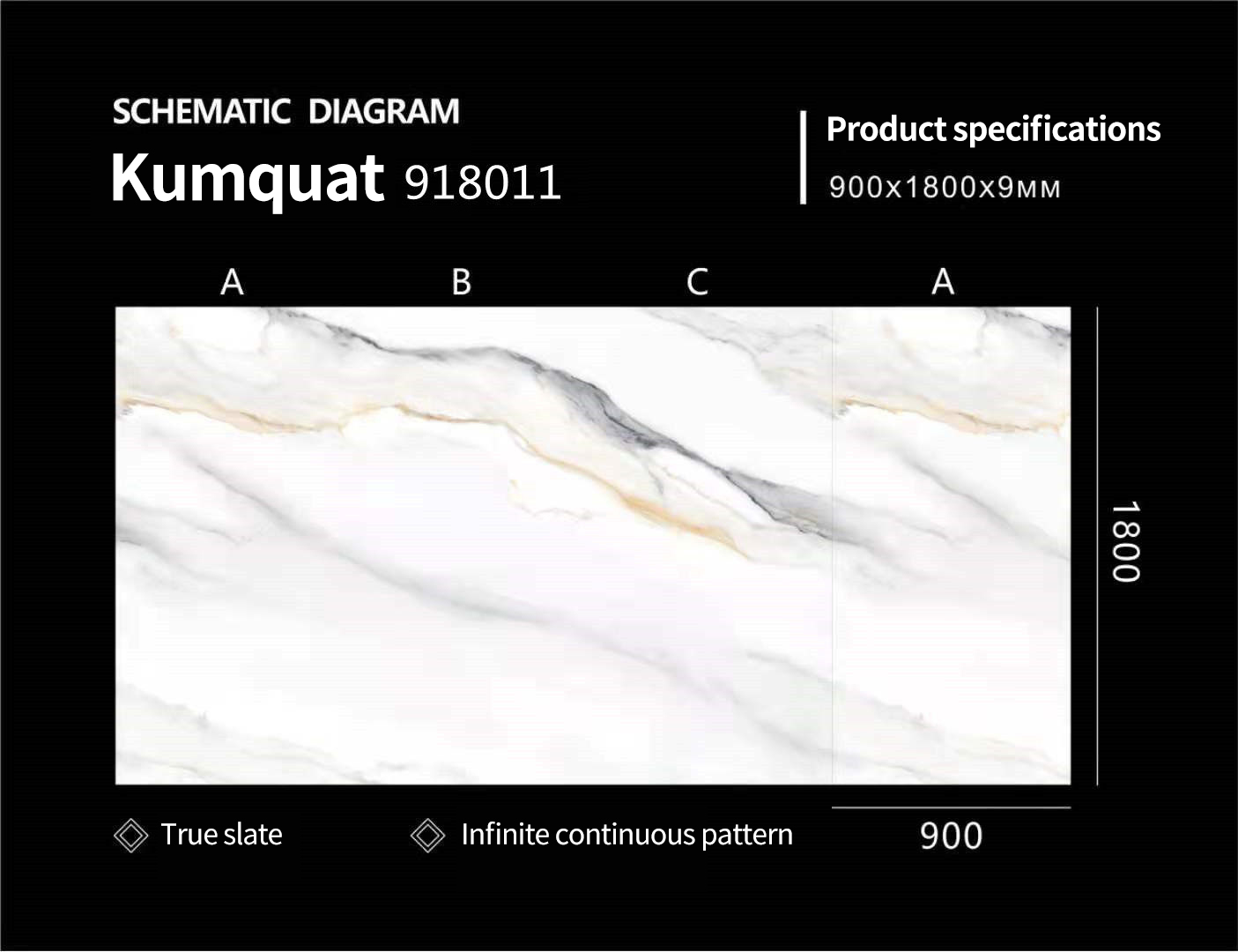 Fortunella MT3717SP Sintered Stone Slabs Polished