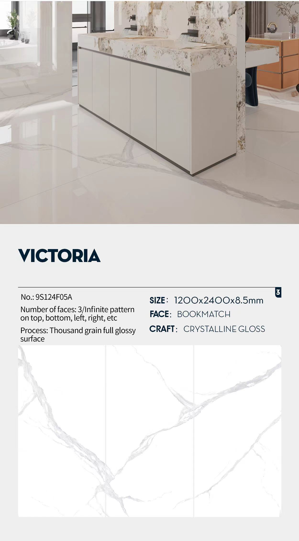 VICTORIA Sintered Stone Slabs Polished (1)