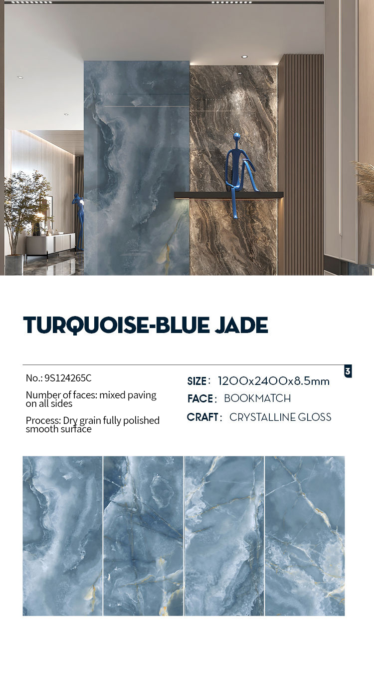 TUROUOISE-BLUE JADE Sintered Stone Slabs Polished (1)